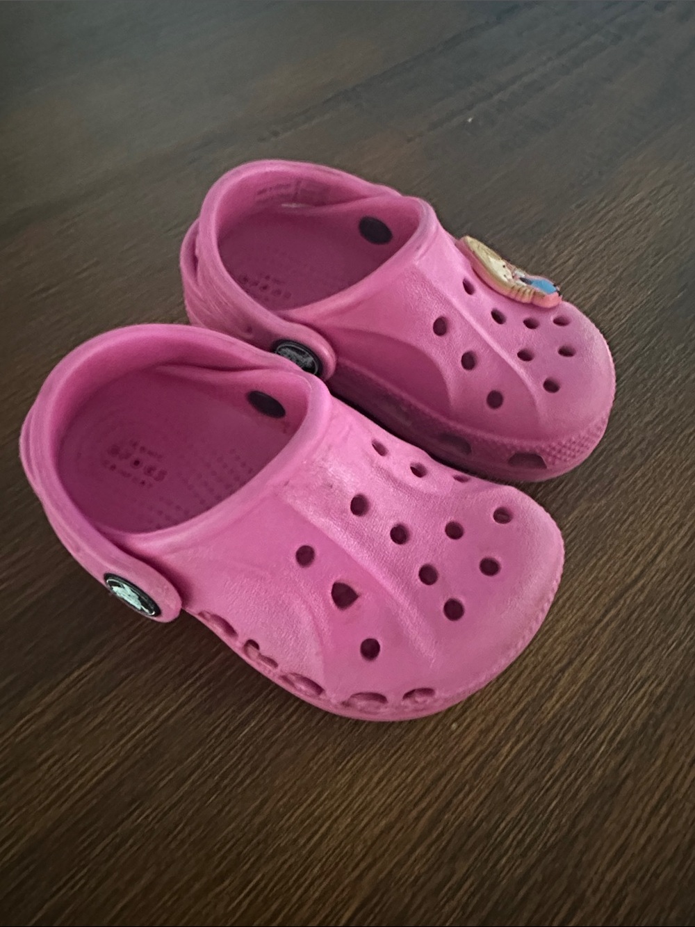 Kids Pink Slip-On Crocs